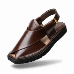 Peshawari Chappal KZPC0011-DARK BROWN