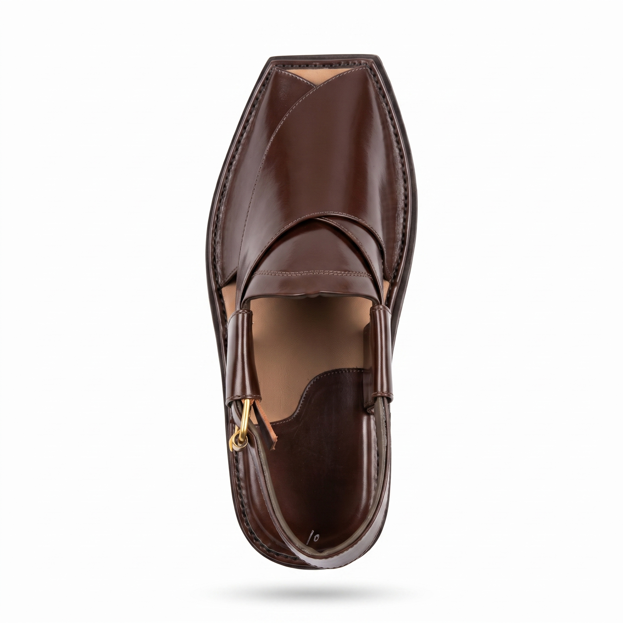 Peshawari Chappal KZPC0011-BROWN - Image 7