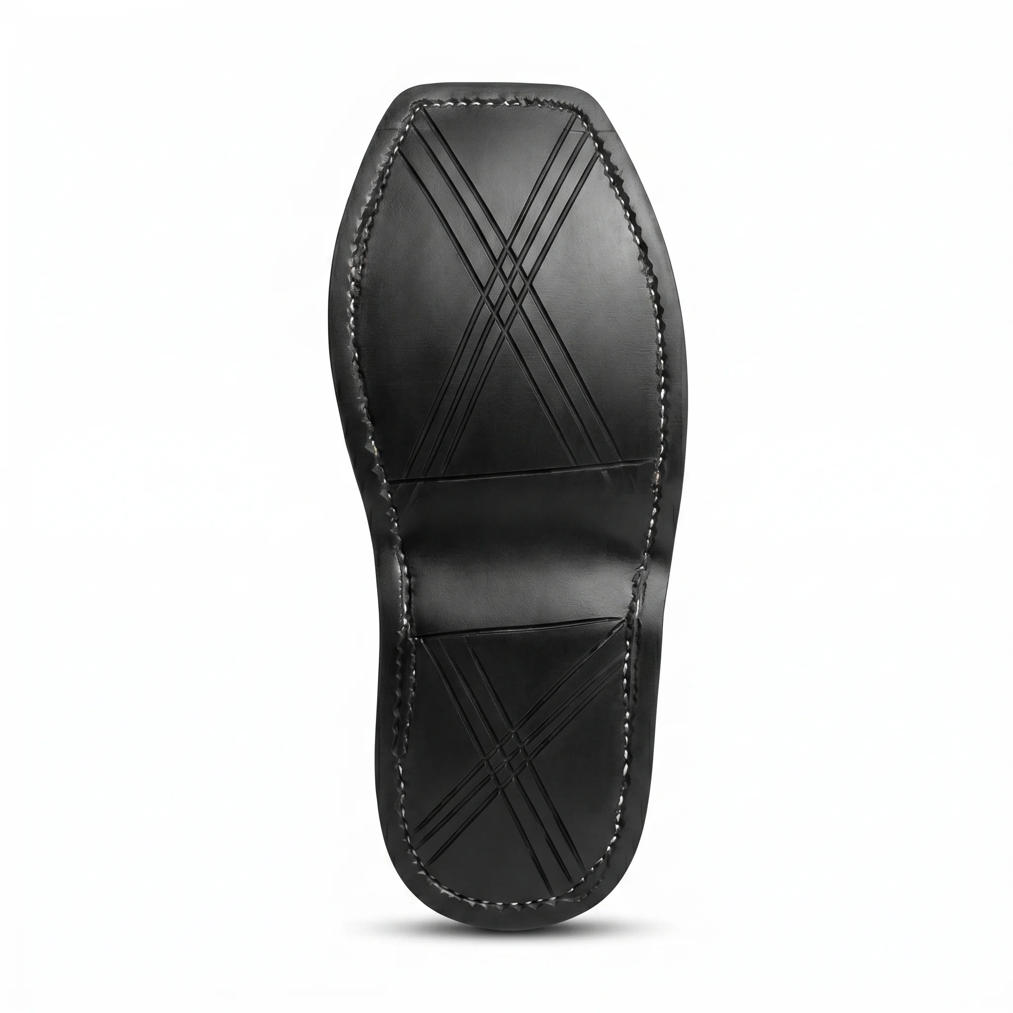Peshawari Chappal KZPC0017-TEXTURED BLACK - Image 3