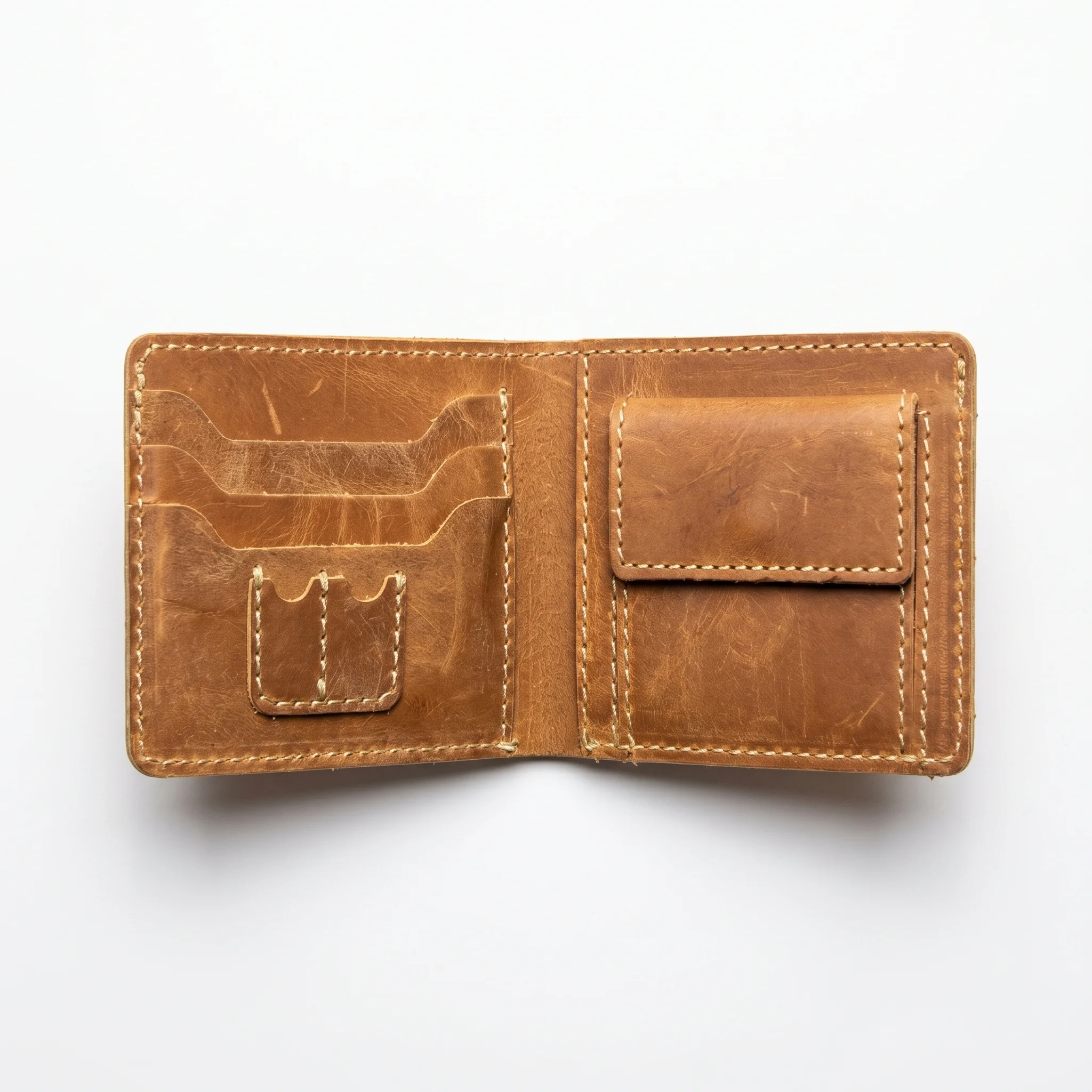 Leather Wallet KZW0001-HM MUSTARD - Image 2