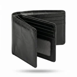 Alternative view of Leather Wallet KZW0002-BLACK