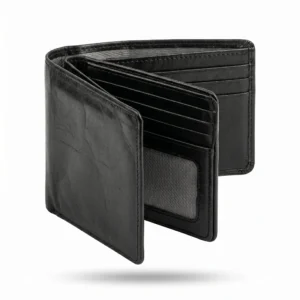 Alternative view of Leather Wallet KZW0002-BLACK