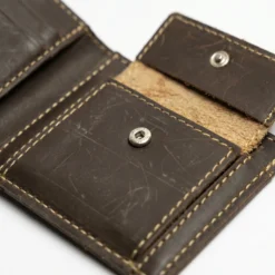 Alternative view of Leather Wallet KZW0004-HM BROWN