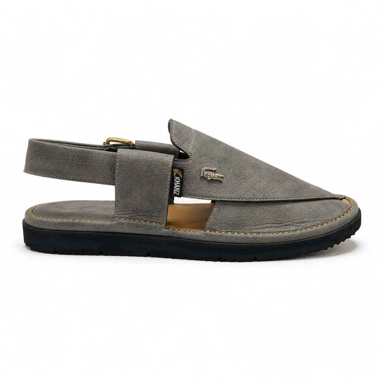 Peshawari Chappal KZPC0001-GREY - Image 2