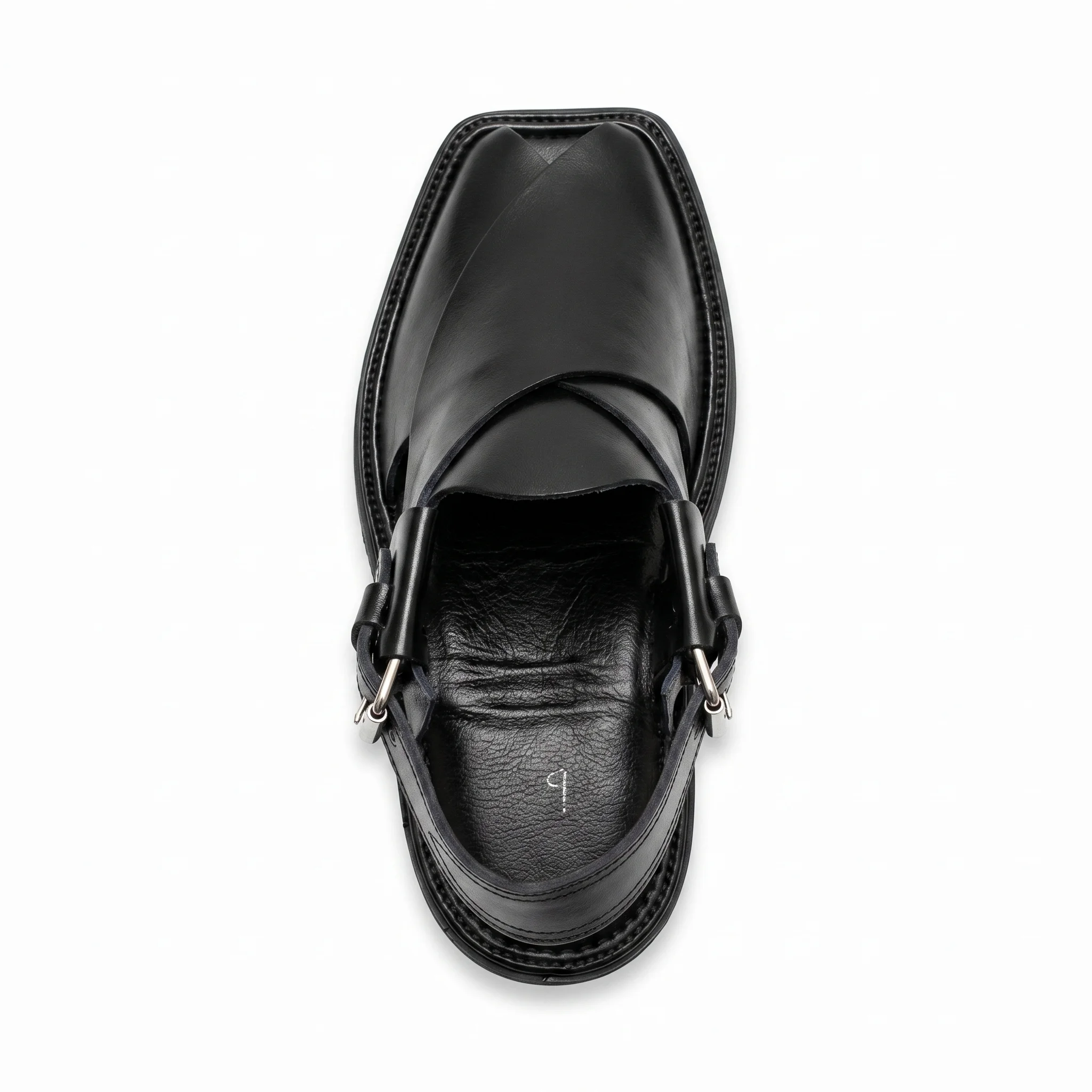 Peshawari Chappal KZPC0003-BLACK - Image 4