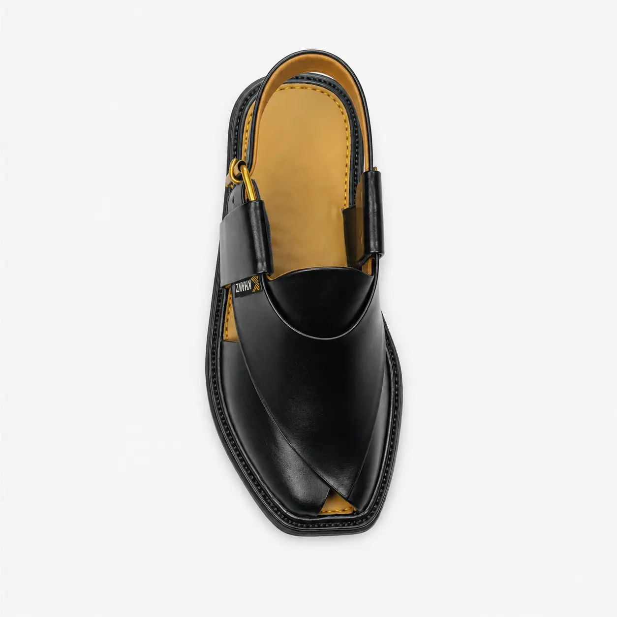 Peshawari Chappal KZPC0003-BLACK - Image 3