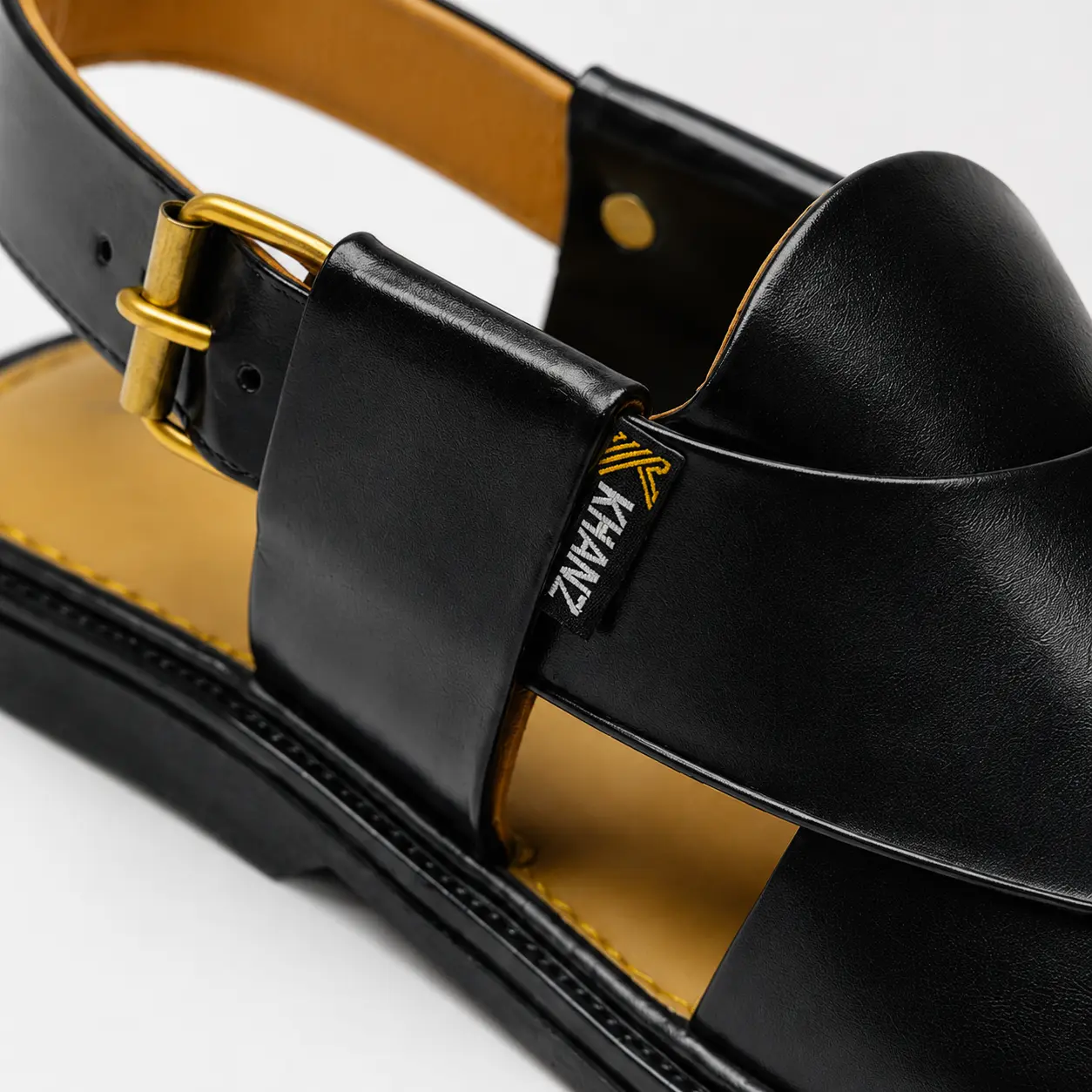 Peshawari Chappal KZPC0003-BLACK - Image 4