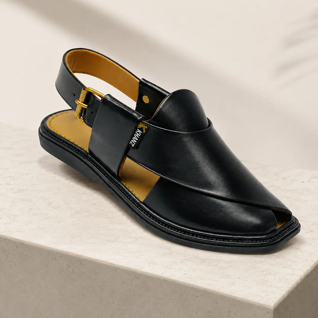 Peshawari Chappal KZPC0003-BLACK - Image 5