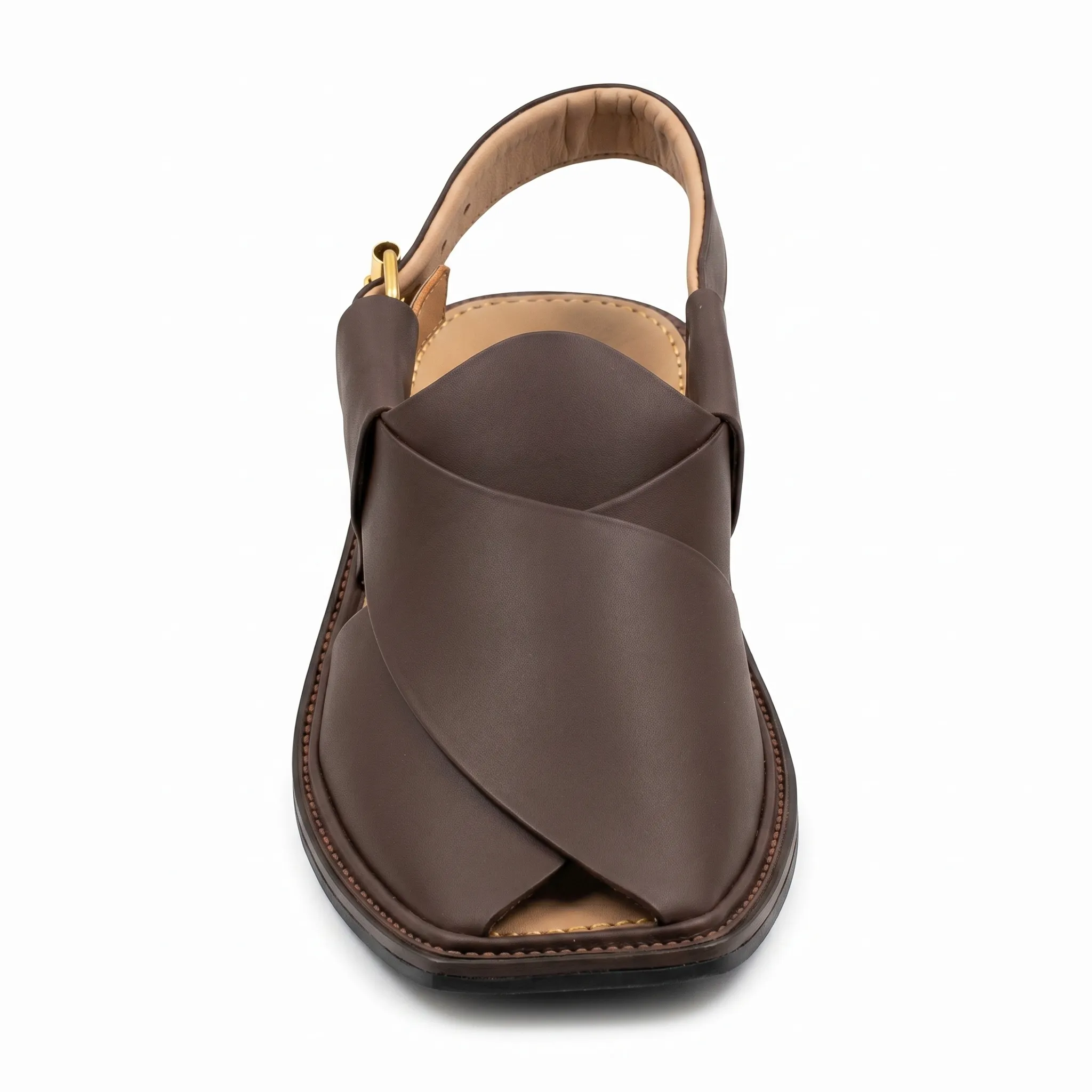 Peshawari Chappal KZPC0004-BROWN - Image 5