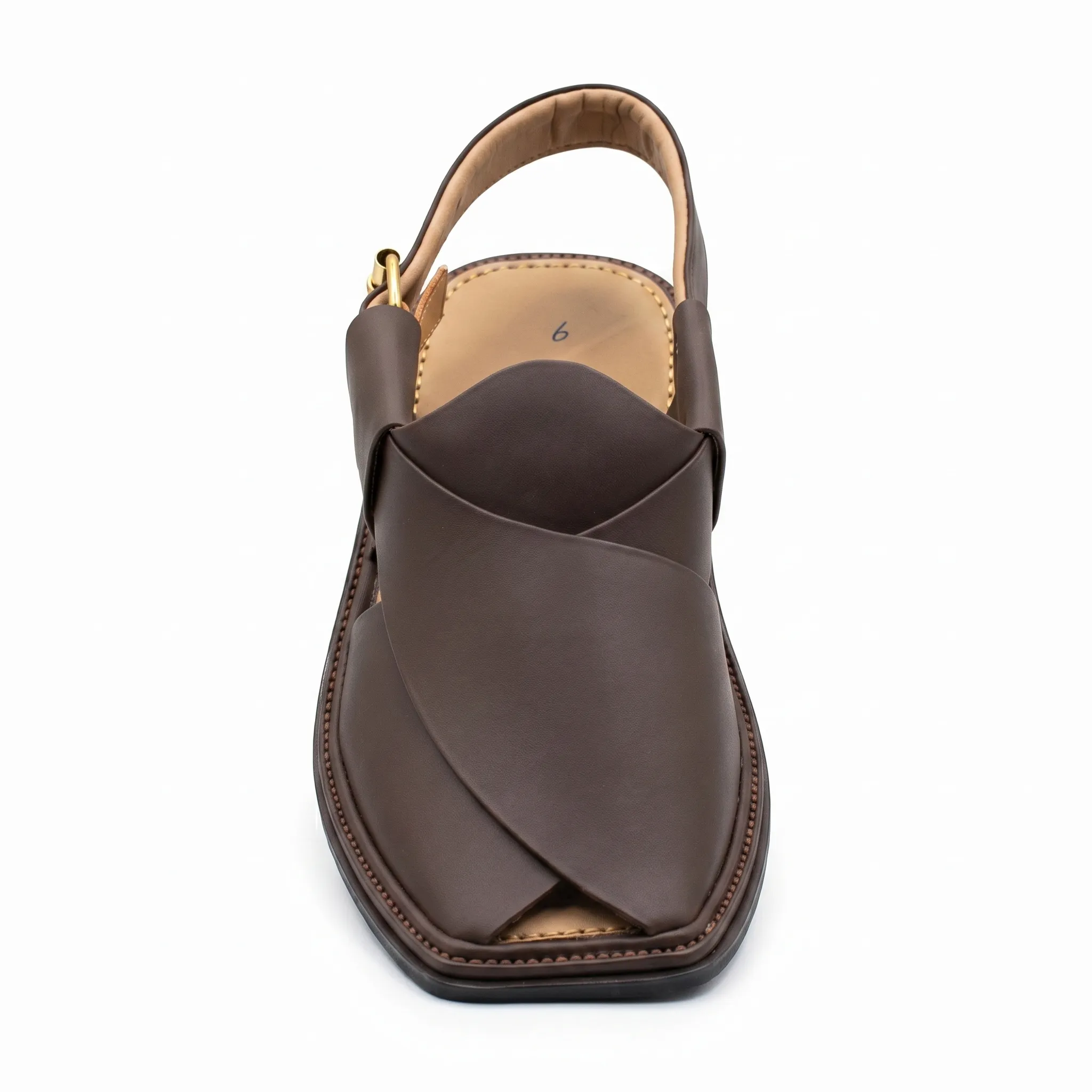 Peshawari Chappal KZPC0004-BROWN - Image 6