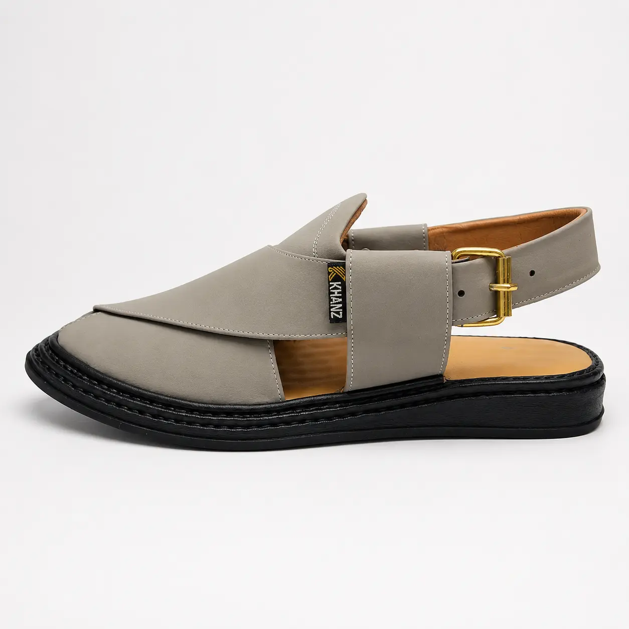 Peshawari Chappal KZPC0005-ASH WHITE - Image 2