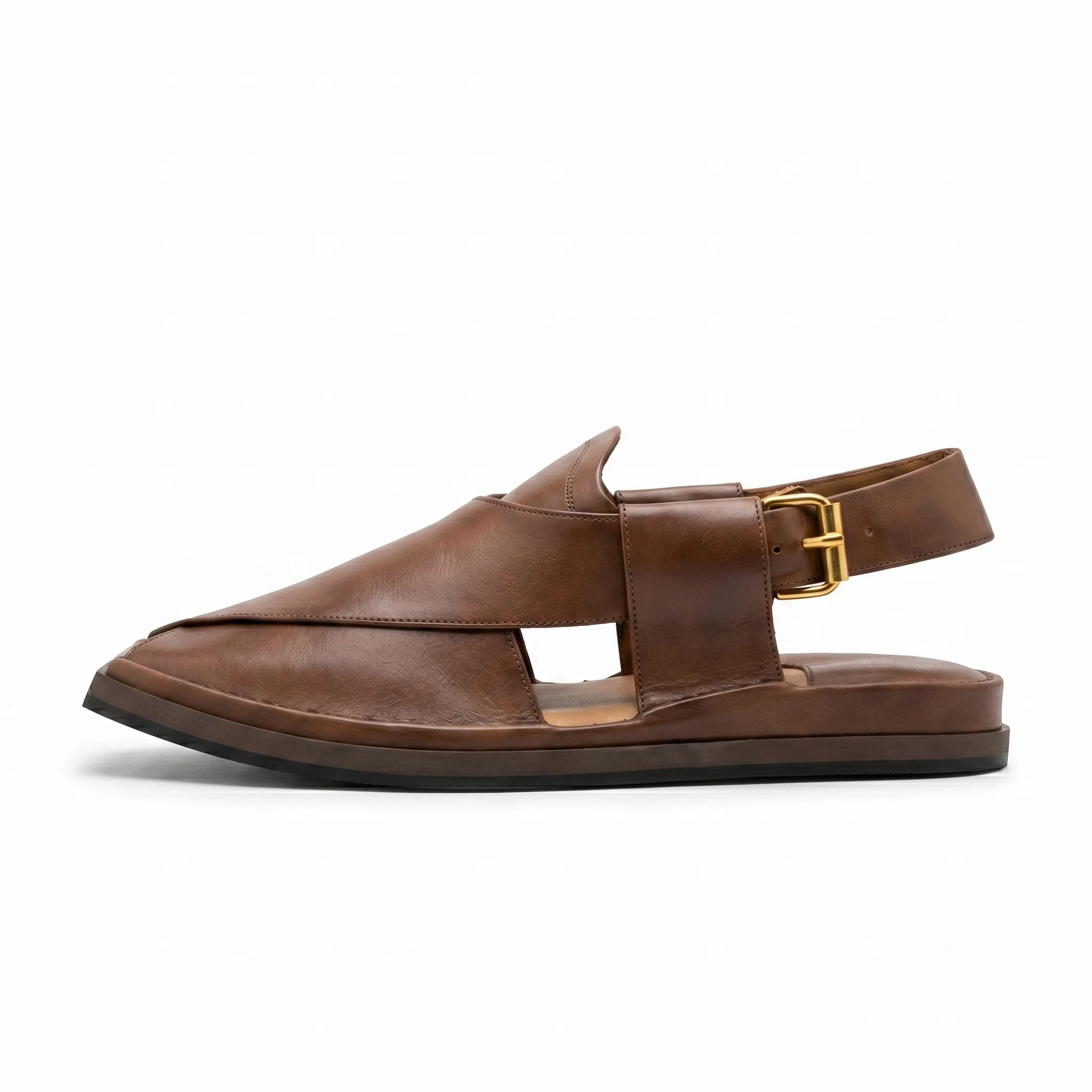Peshawari Chappal KZPC0007-T BROWN - Image 12