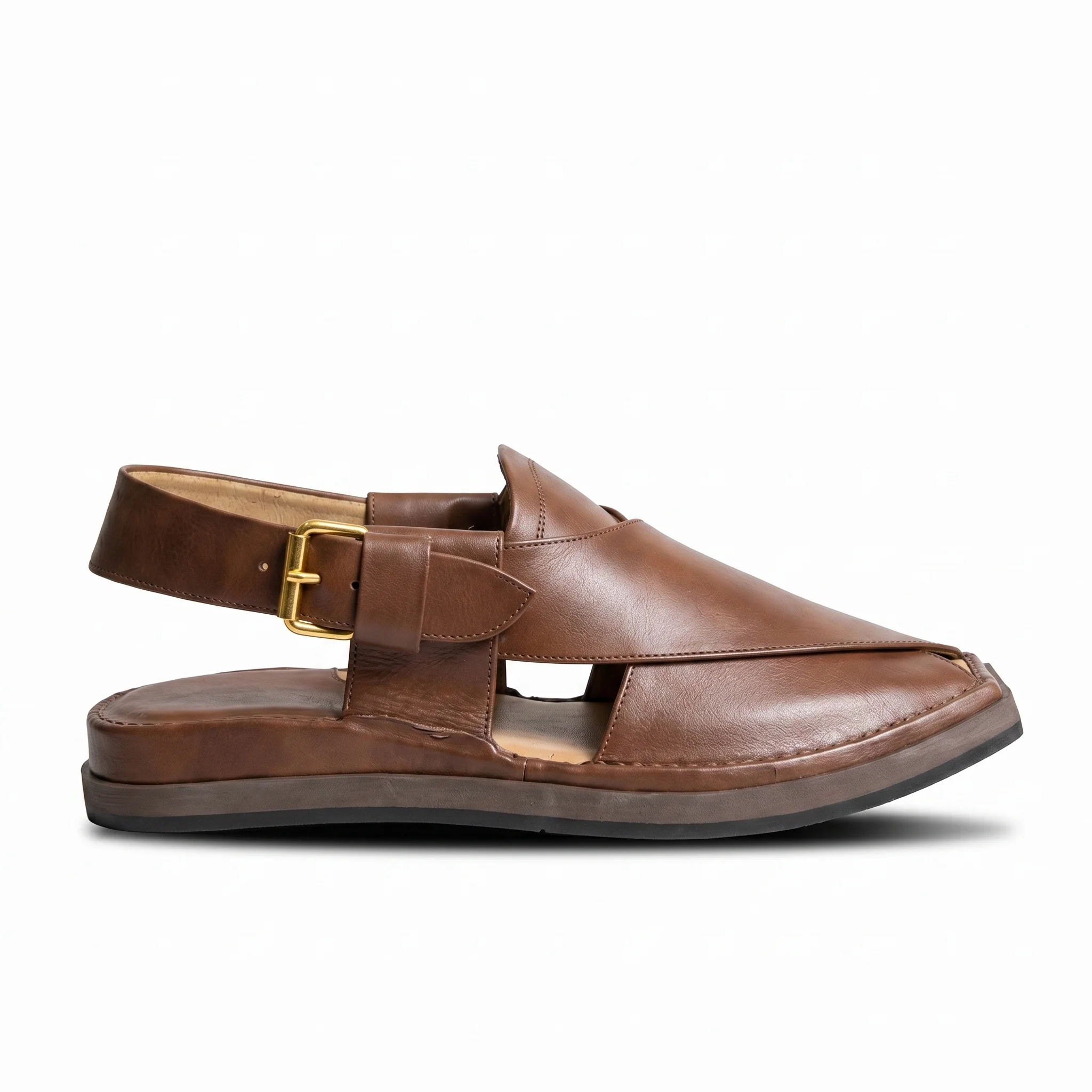 Peshawari Chappal KZPC0007-T BROWN - Image 11