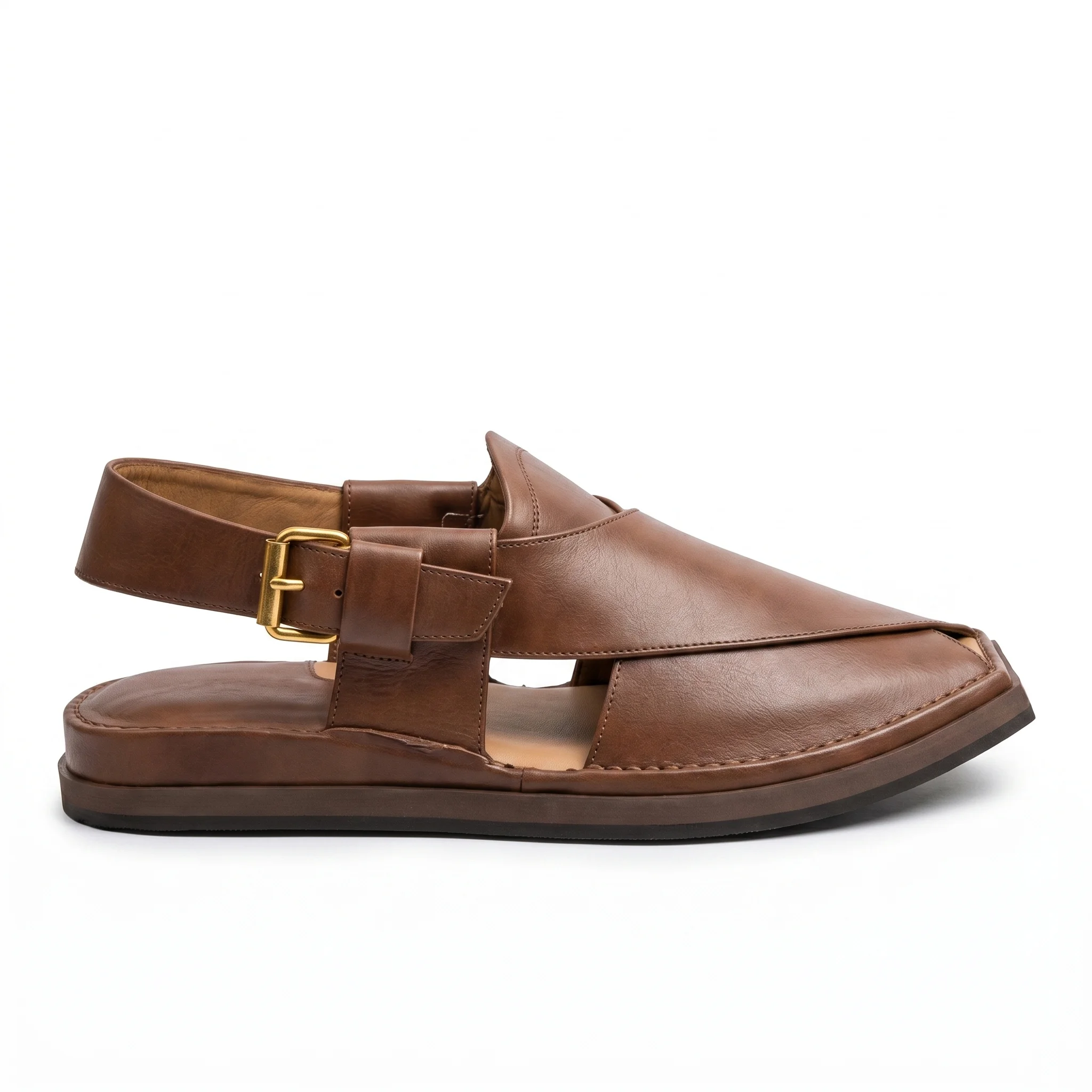 Peshawari Chappal KZPC0007-T BROWN - Image 10