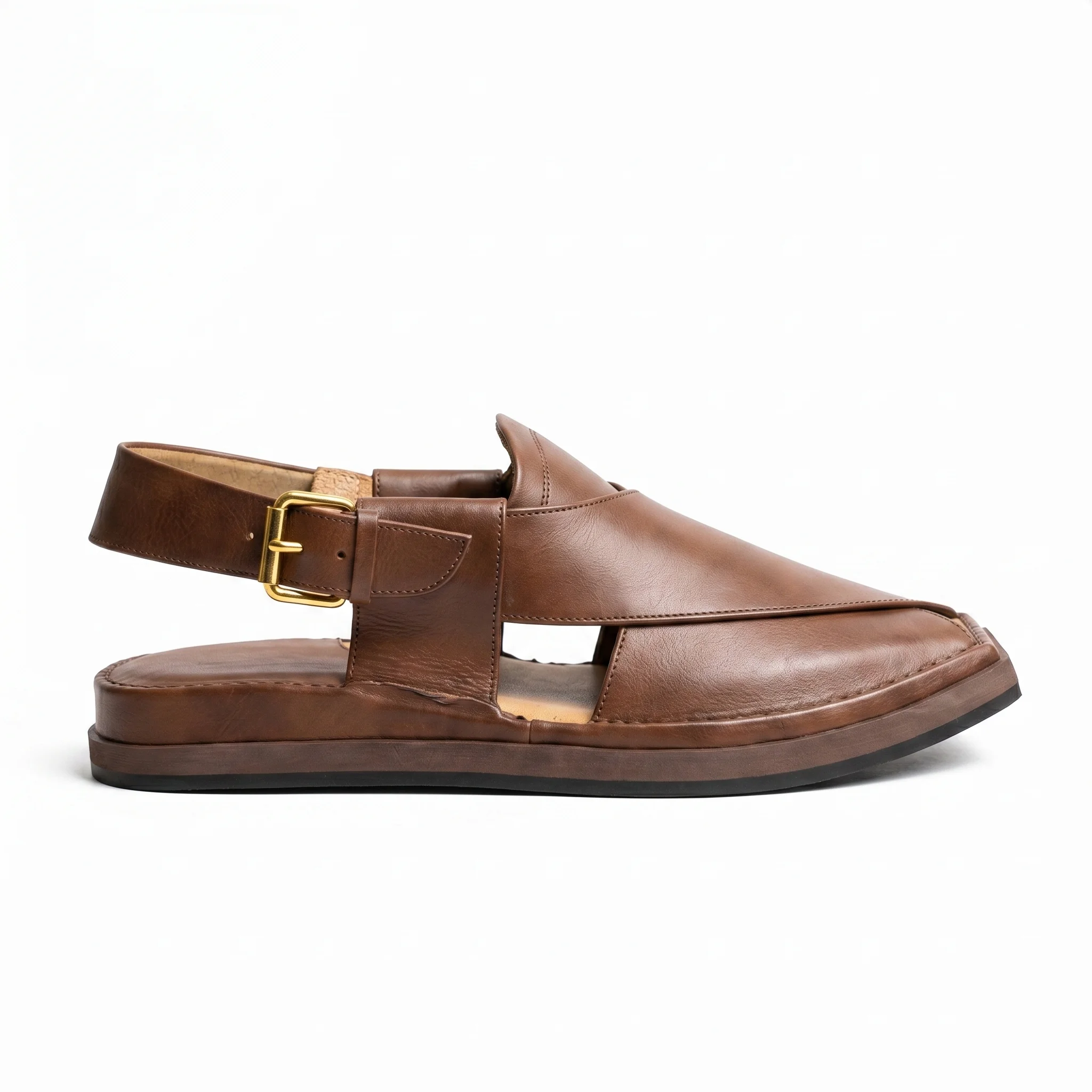 Peshawari Chappal KZPC0007-T BROWN - Image 9