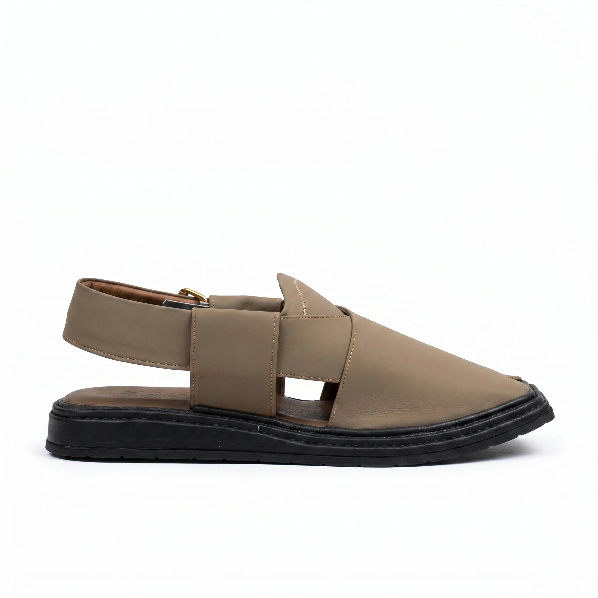 Peshawari Chappal KZPC0008-CAMEL - Image 5