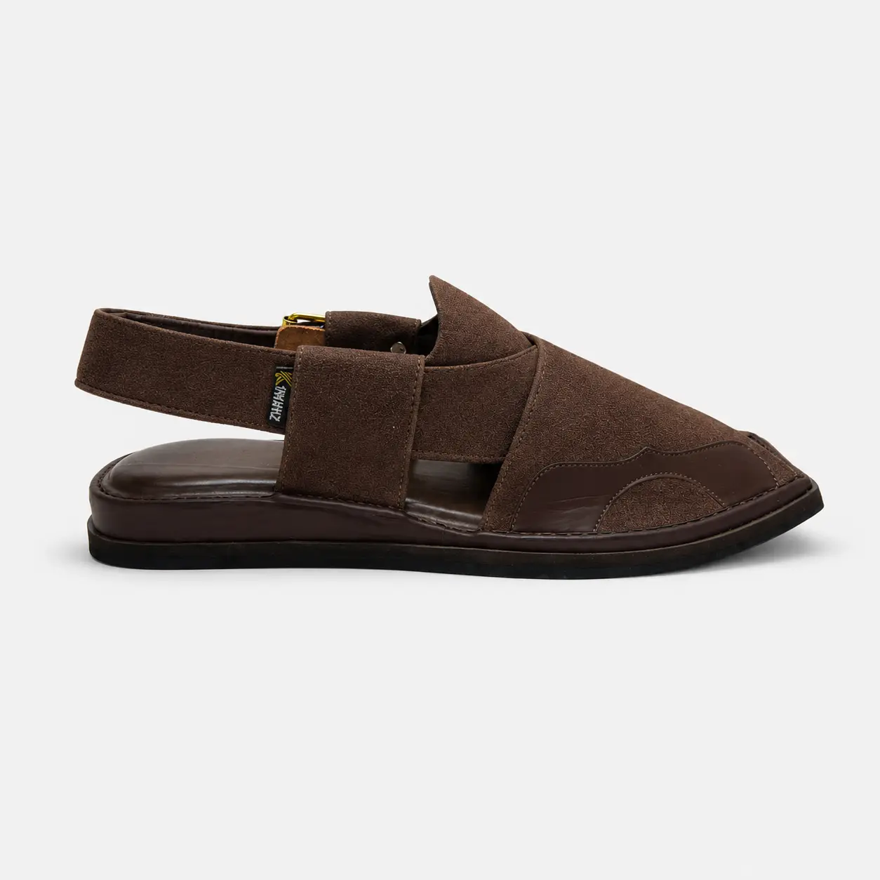 Peshawari Chappal KZPC0013-SUEDE BROWN - Image 6