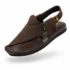Peshawari Chappal KZPC0013-SUEDE BROWN
