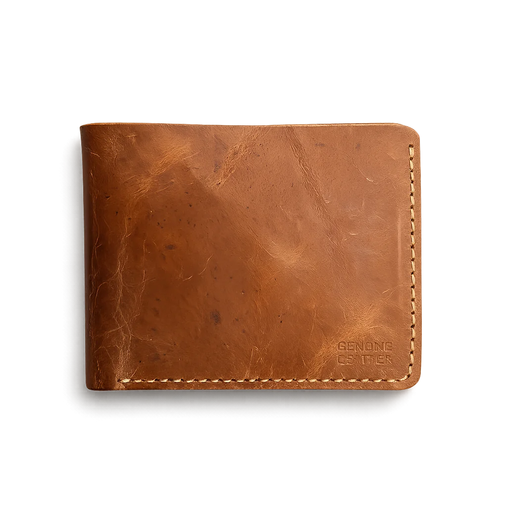 Leather Wallet KZW0001-HM MUSTARD