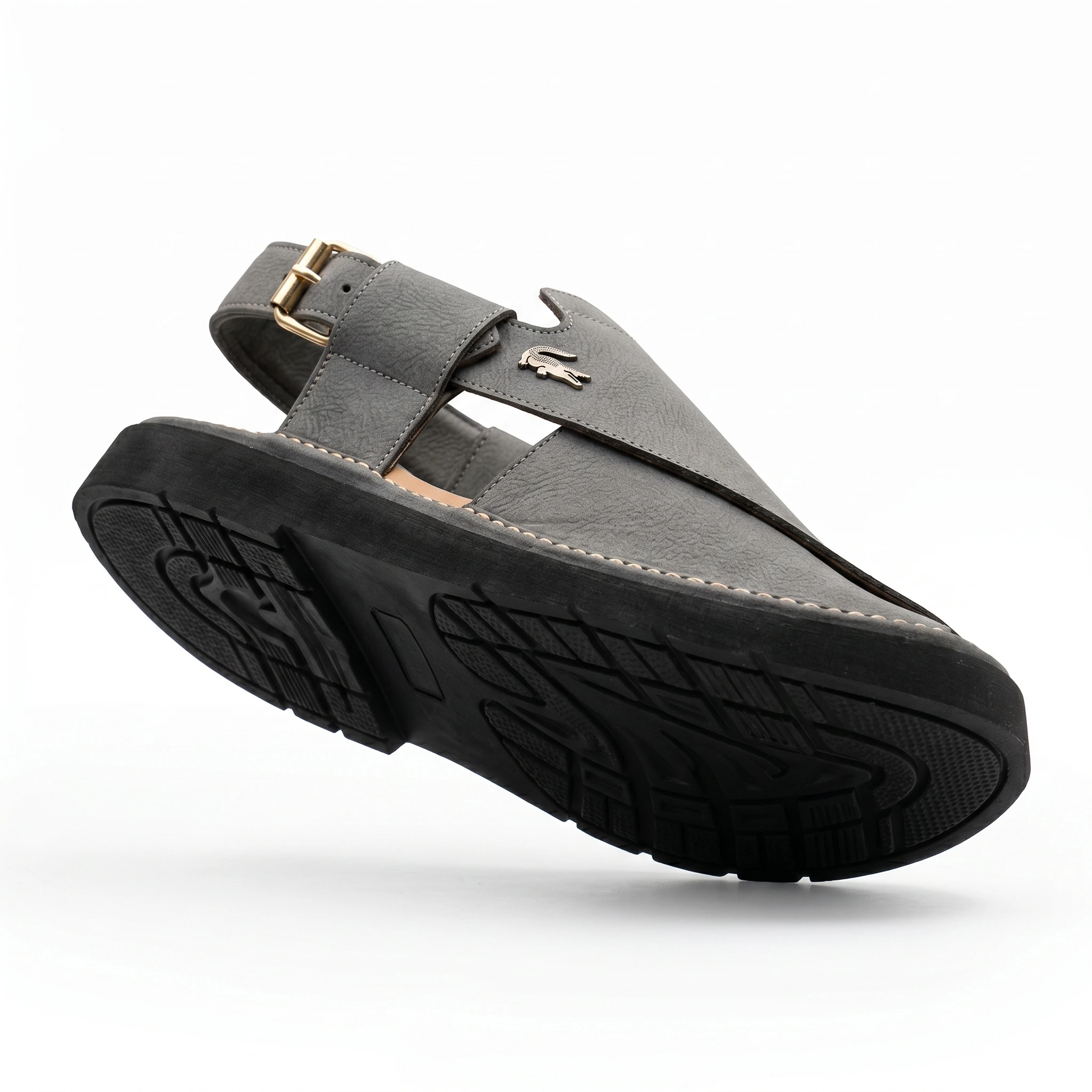 Peshawari Chappal KZPC0001-GREY - Image 4