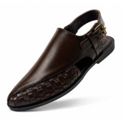 Peshawari Chappal KZPC0041–BOOT SHAPE BROWN