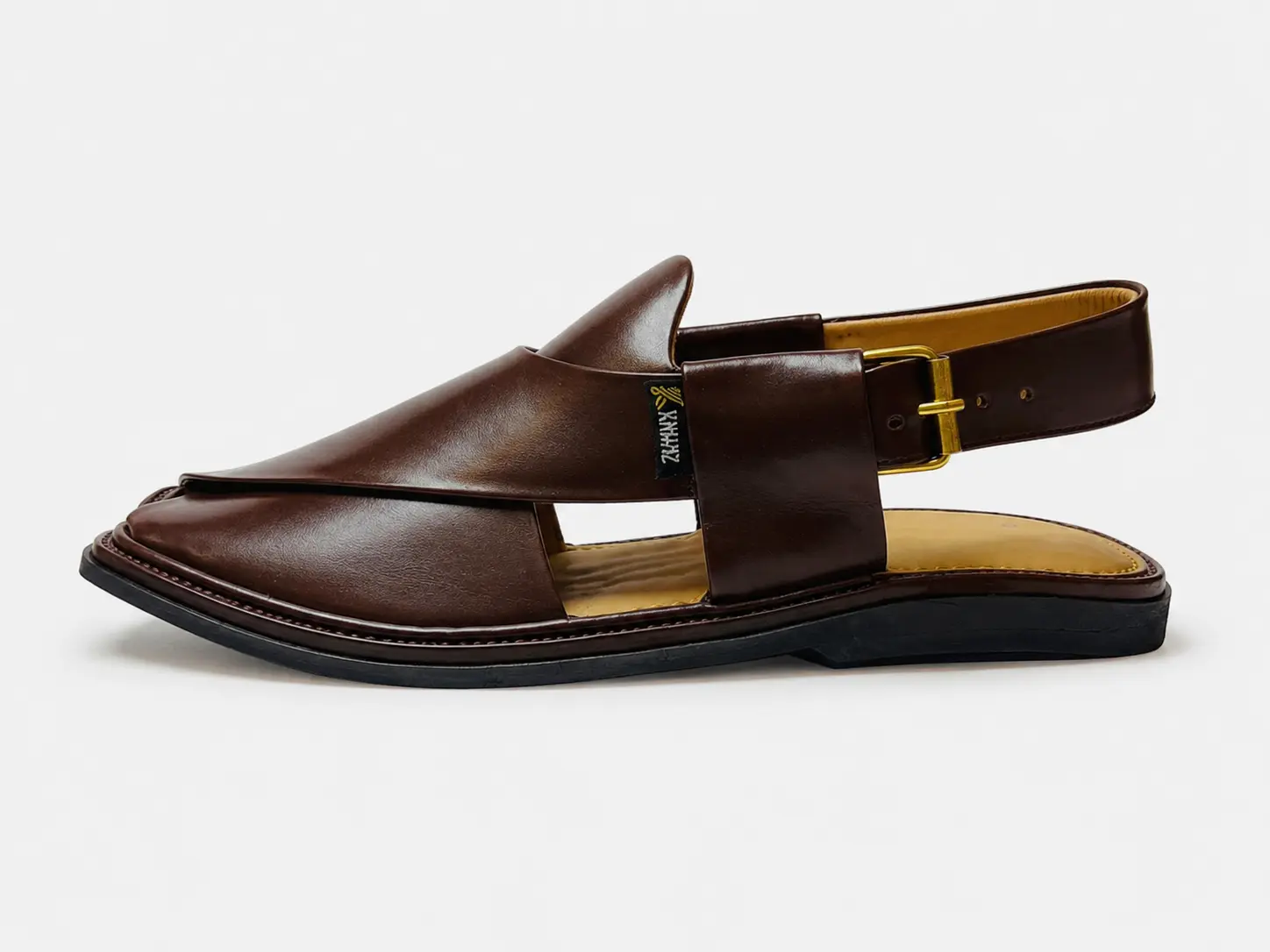 Peshawari Chappal KZPC0022-BROWN - Image 3