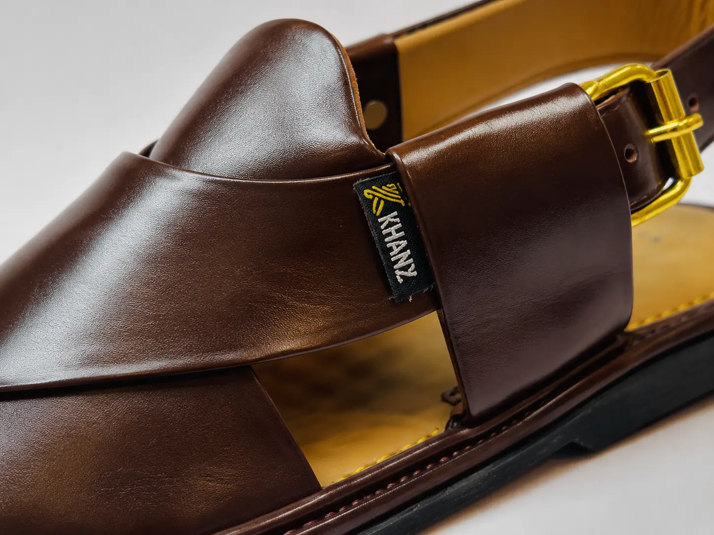 Peshawari Chappal KZPC0022-BROWN - Image 2