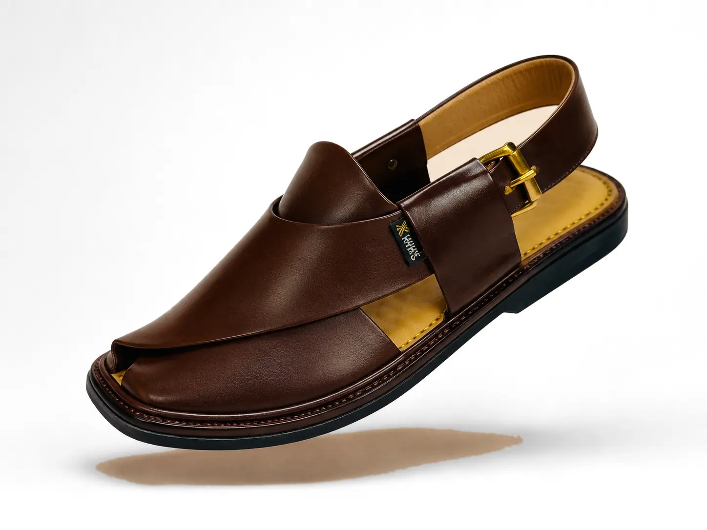 Peshawari Chappal KZPC0022-BROWN - Image 6