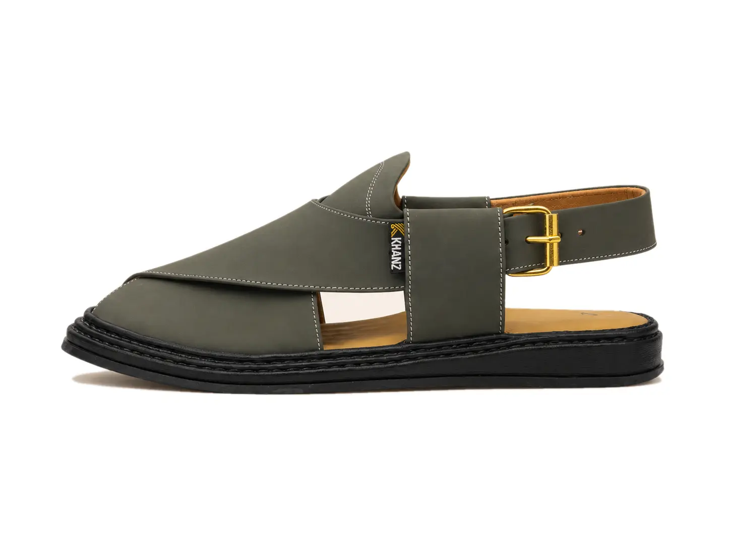 Peshawari Chappal KZPC0024-GREEN - Image 3