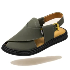 Peshawari Chappal KZPC0024-GREEN