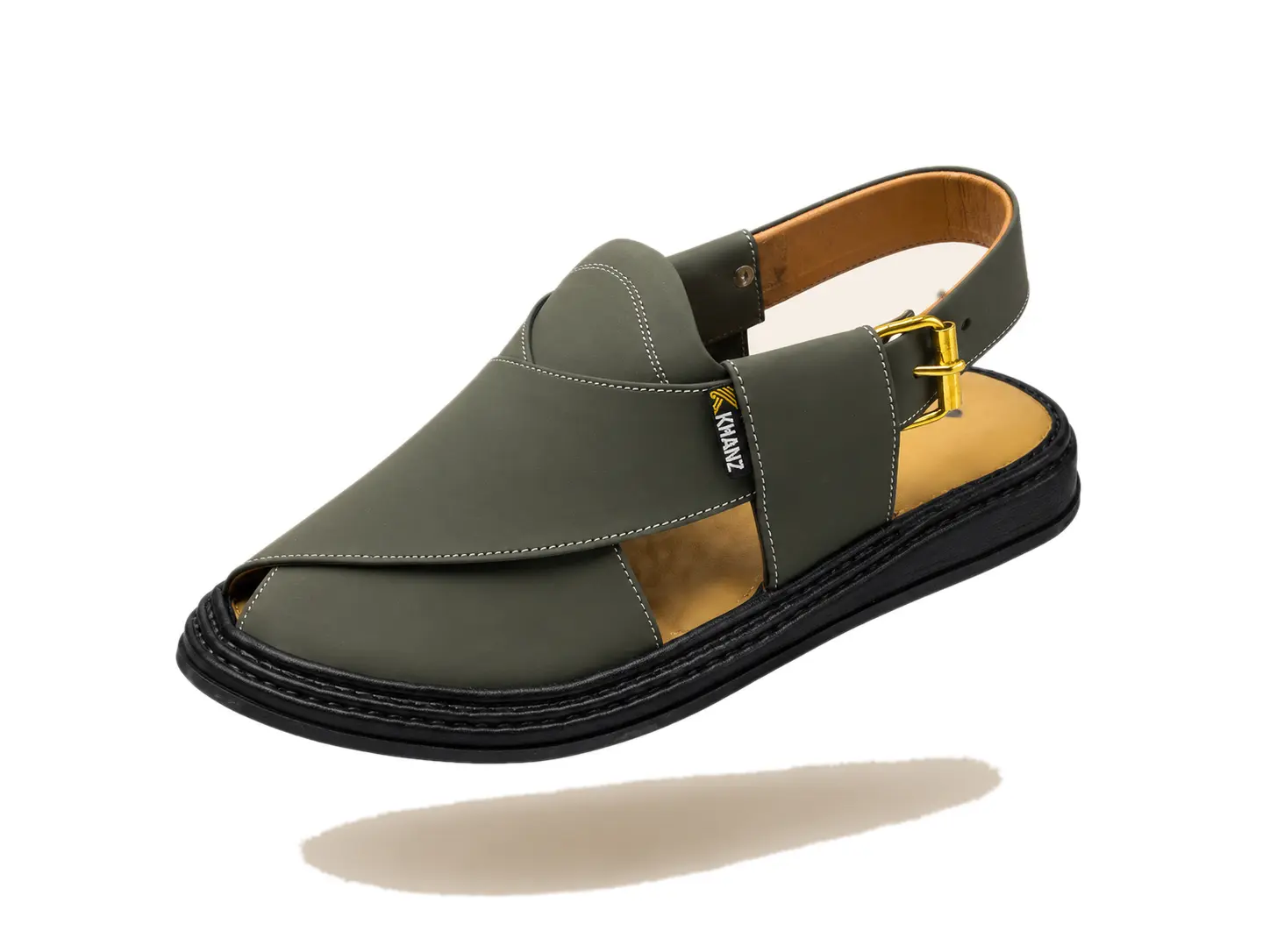Peshawari Chappal KZPC0024-GREEN