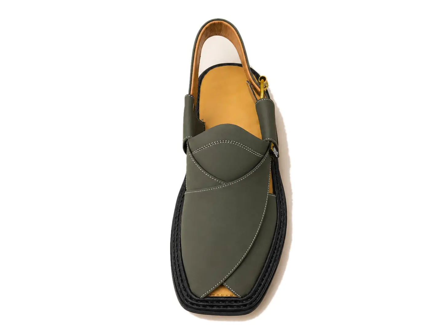 Peshawari Chappal KZPC0024-GREEN - Image 4