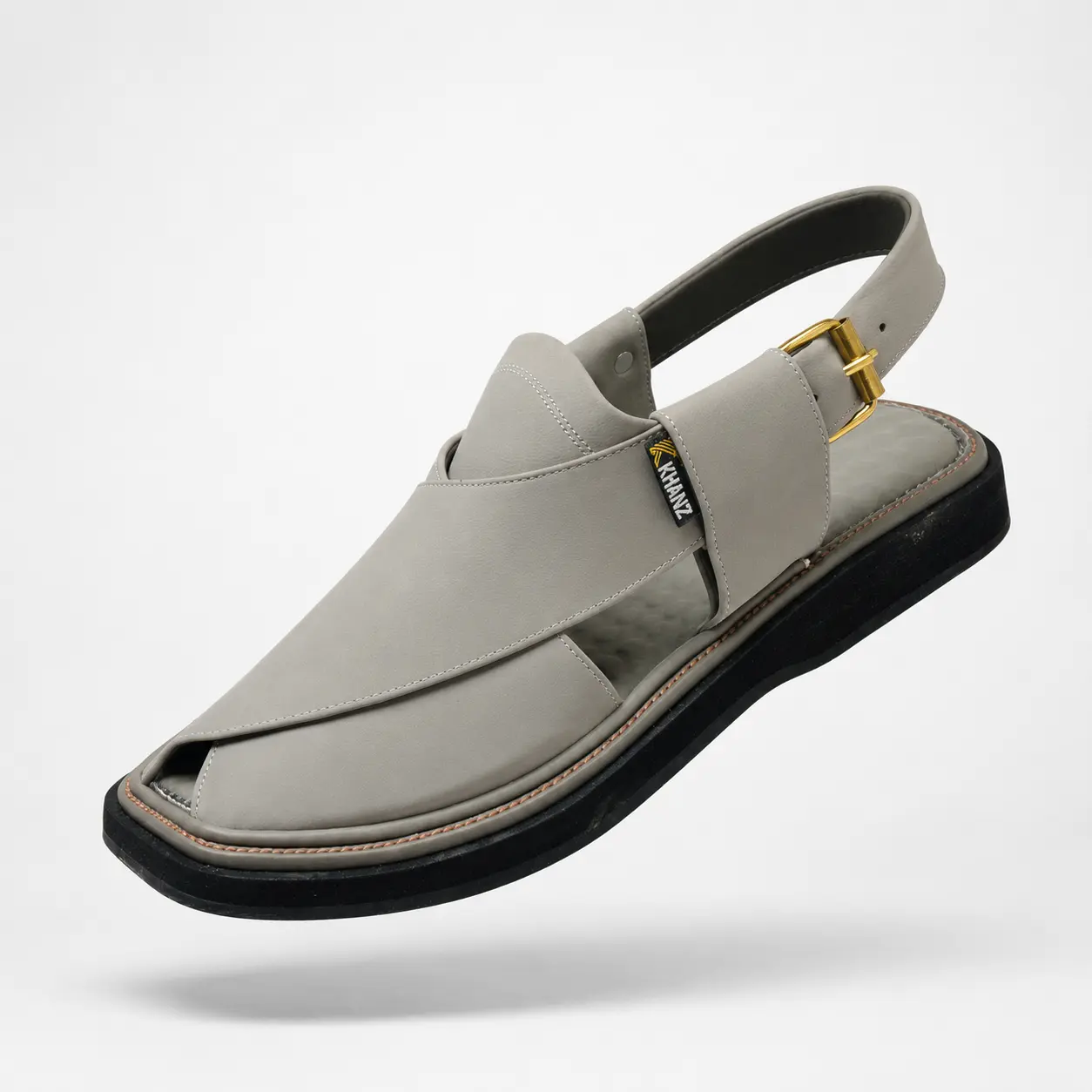 Peshawari Chappal KZPC0026-ASH WHITE - Image 5