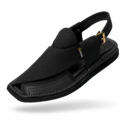 Peshawari Chappal KZPC0025-SUEDE BLACK